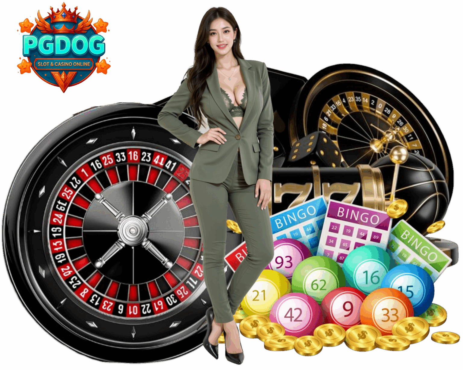 PGDOG เว็บรวมเกมสล็อตแตกง่าย ลงทุนแค่ 1 บาทโกยกำไรได้เต็มที่